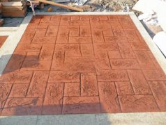 簡述壓模地坪施工工藝及